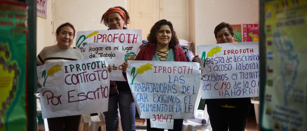 CARE Peru VALORA Mujeres Emprendedoras Trabajadoras Hogar Derechos Familias